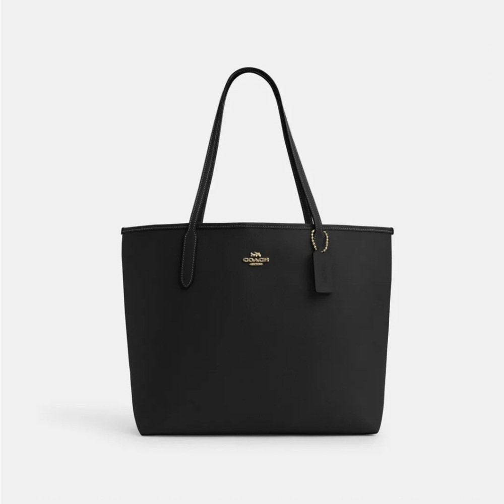 Coach City Tote Black Bag